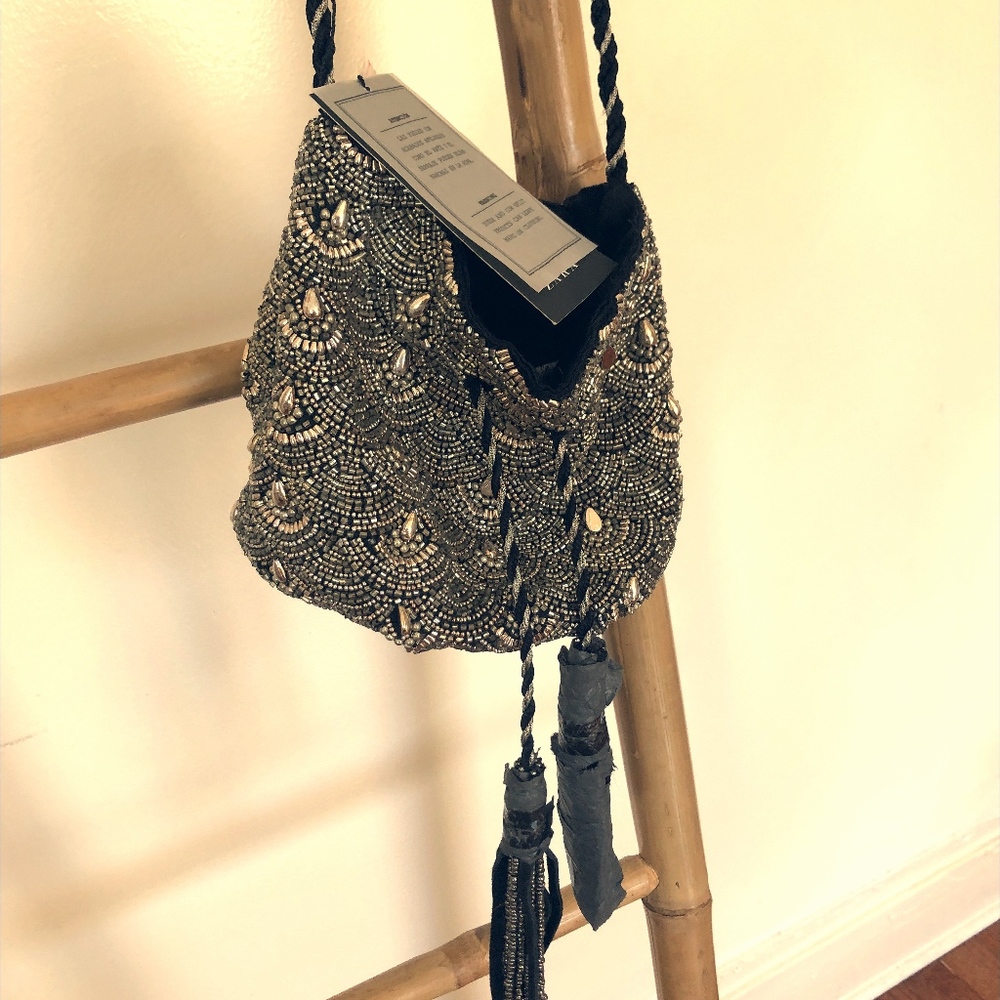 Zara embellished shoulder bag - new with tags!